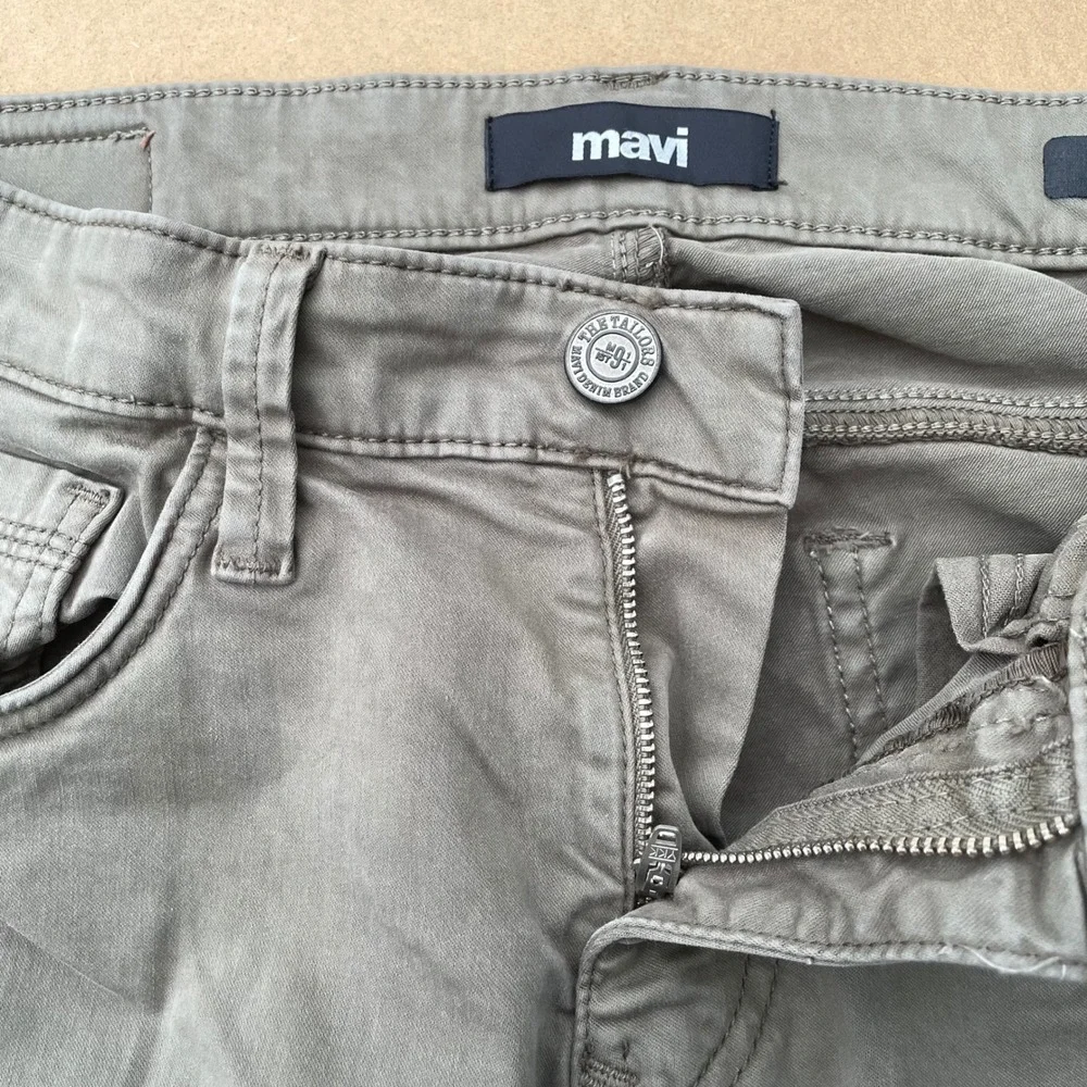 Mavi Jake Slim Leg Pants Mens 30x30 Gray Casual Workwear Stretch Chino M00422